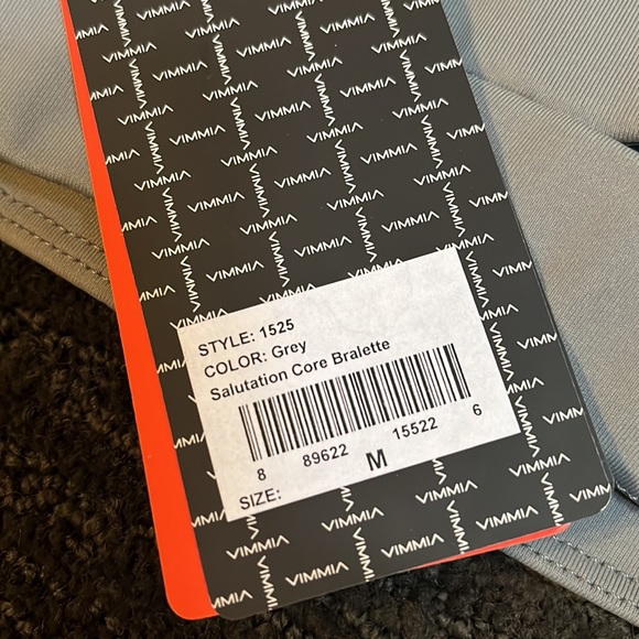 NWT Vimmia grey Salutation Core Bralette - Picture 5 of 5